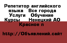 Репетитор английского языка - Все города Услуги » Обучение. Курсы   . Ненецкий АО,Красное п.